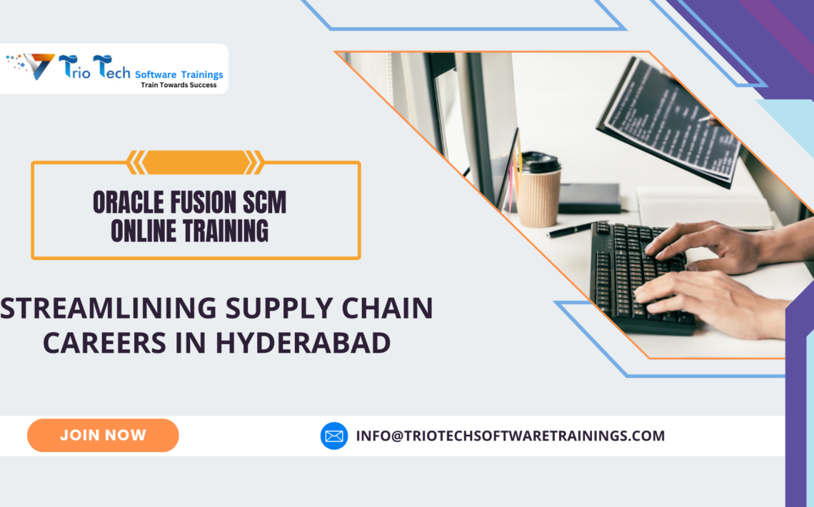Professionals attending Oracle Fusion SCM online training session in Hyderabad