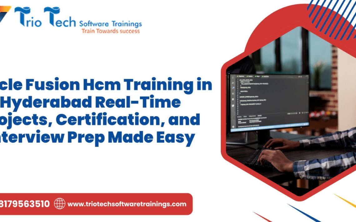 Oracle Fusion Hcm Training in Hyderabad - Real-Time Projects, Certification, and Interview Prep Made Easy