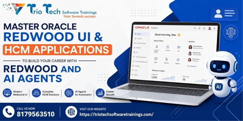 Master Oracle Redwood UI and HCM Applications to Build Your Career with Redwood and AI Agents